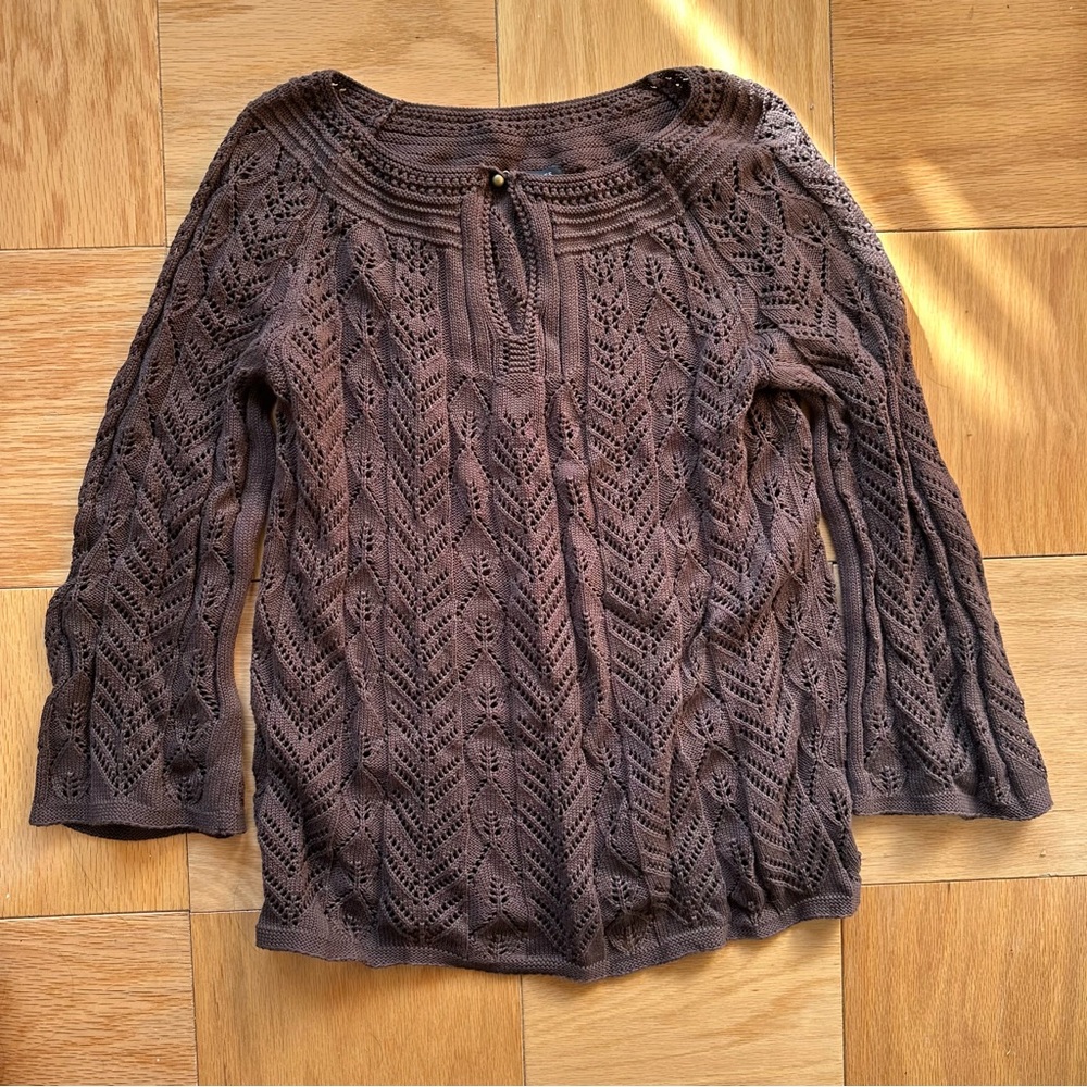 Talbots Brown Sweater - image 3